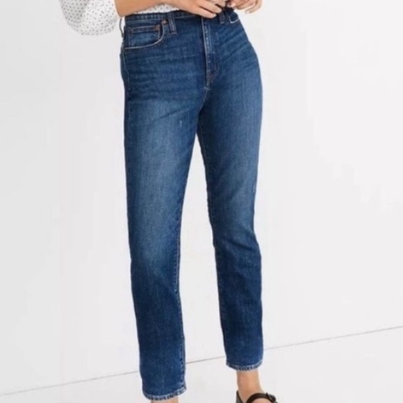 Madewell THE HIGH-RISE SLIM CROP BOYJEAN Jeans | size 25 | Perfect condition - Picture 2 of 10